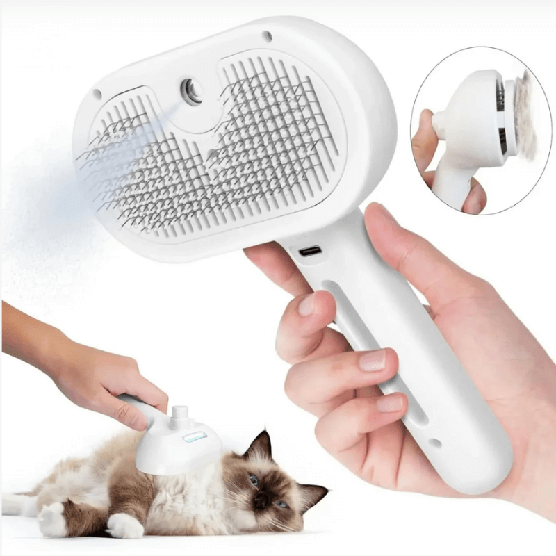 Fluffoff™ Premium Self-Cleaning Spray Comb