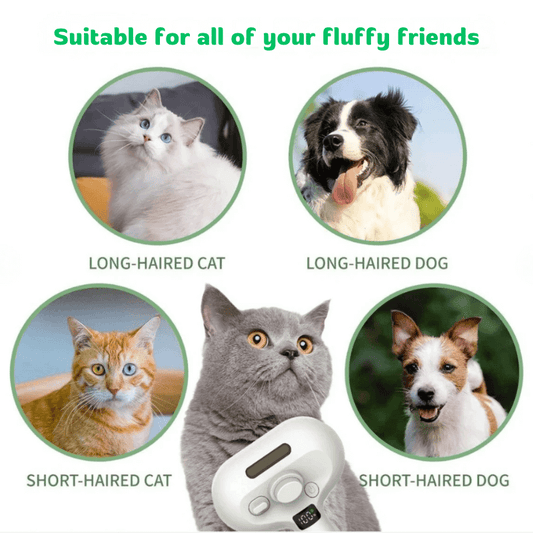 Fluffoff™ Premium Self-Cleaning Spray Comb