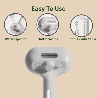 Fluffoff™ Premium Self-Cleaning Spray Comb